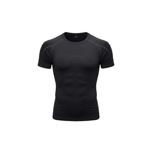 COMPRESS MANGA CORTA ALL BLACK PREVENTA