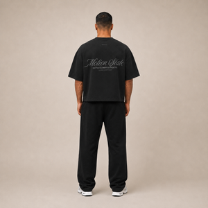 POLERA BOXYFIT MOTION® NEGRA