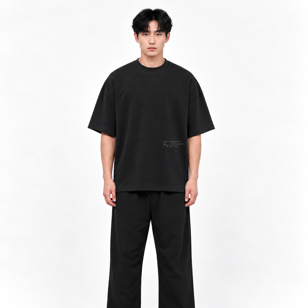 POLERA OVERSIZE LEGEND™ NEGRA