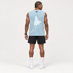 MUSCULOSA TANK OVERSIZE ICE HORSEPOWER® 100% ALGODÓN