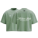 POLERA BOXYFIT CEMENTO MOTIONSTATE® 100% ALGODÓN