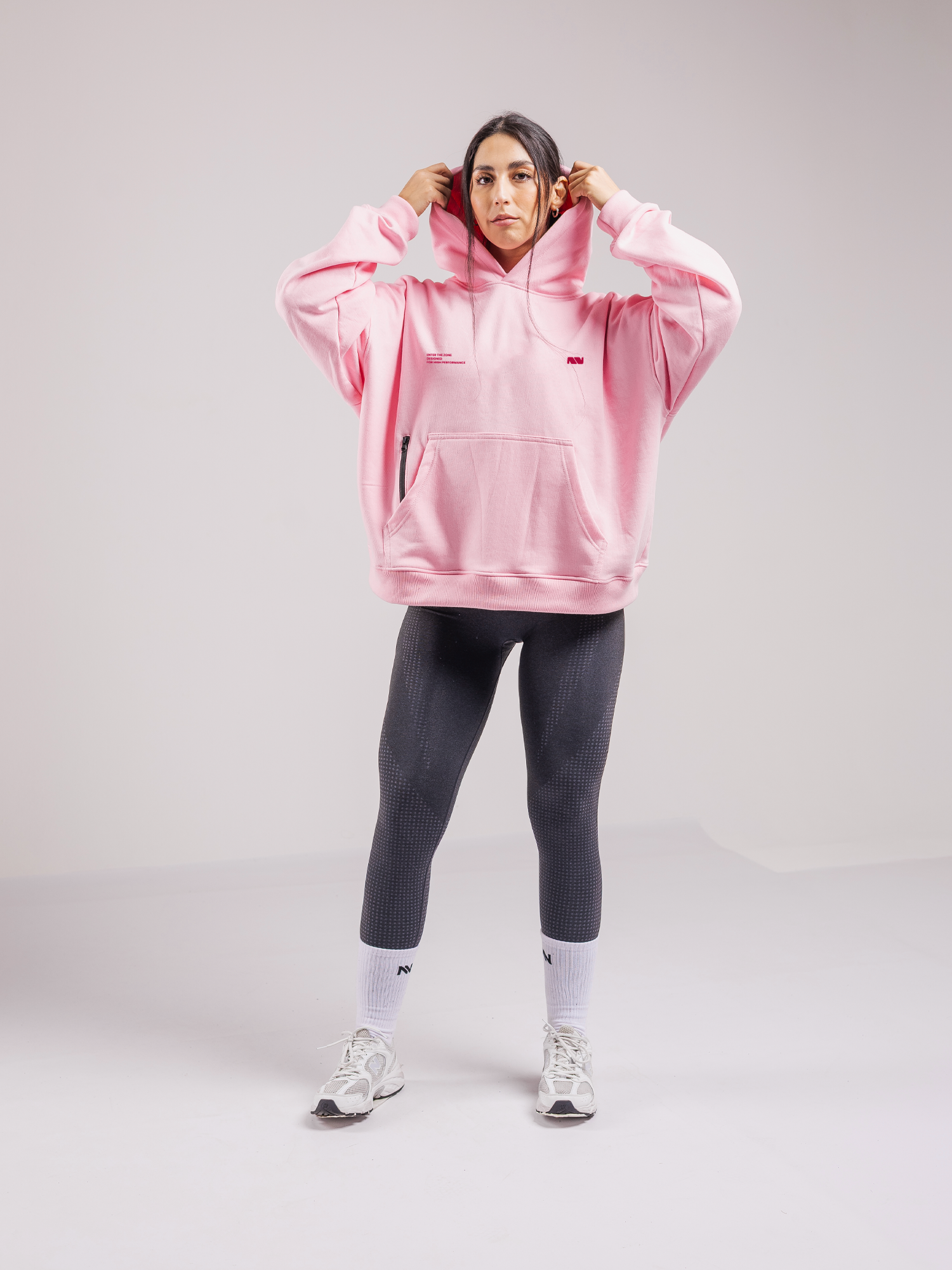 POLERÓN OVERSIZE MOTION™ ROSADO