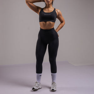 LEGGINGS DEPORTIVO NEGRO MUJER NATIVA