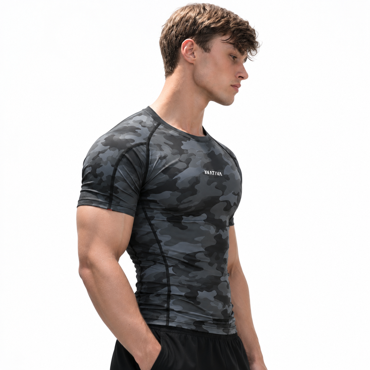 COMPRESS MANGA CORTA CAMO PREVENTA