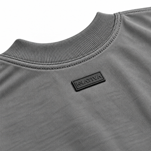 MUSCULOSA TANK OVERSIZE GRIS HORSEPOWER® 100% ALGODÓN