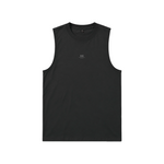 MUSCULOSA REGULAR NEGRA BASIC® 100% ALGODÓN