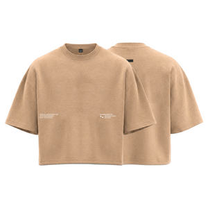 POLERA BOXYFIT MOKKA BASIC® 100% ALGODÓN