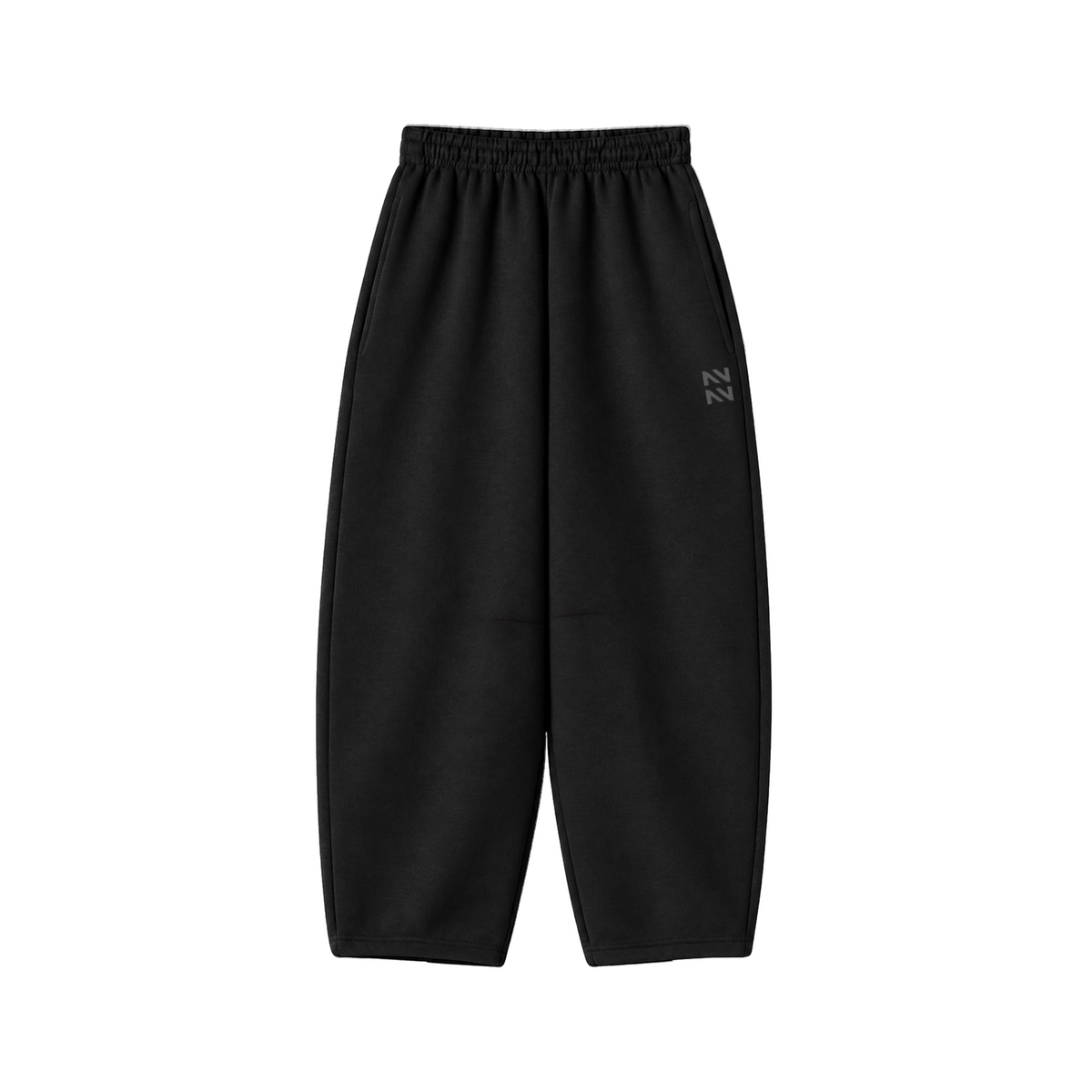 PANTALON BUZO BAGGY NEGRO v2
