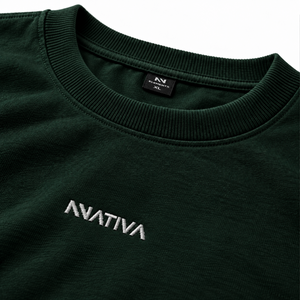 POLERA OVERSIZE BASIC VERDE® 100% ALGODÓN