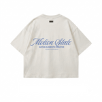 POLERA BOXYFIT BLANCO MOTION STATE® 100% ALGODÓN