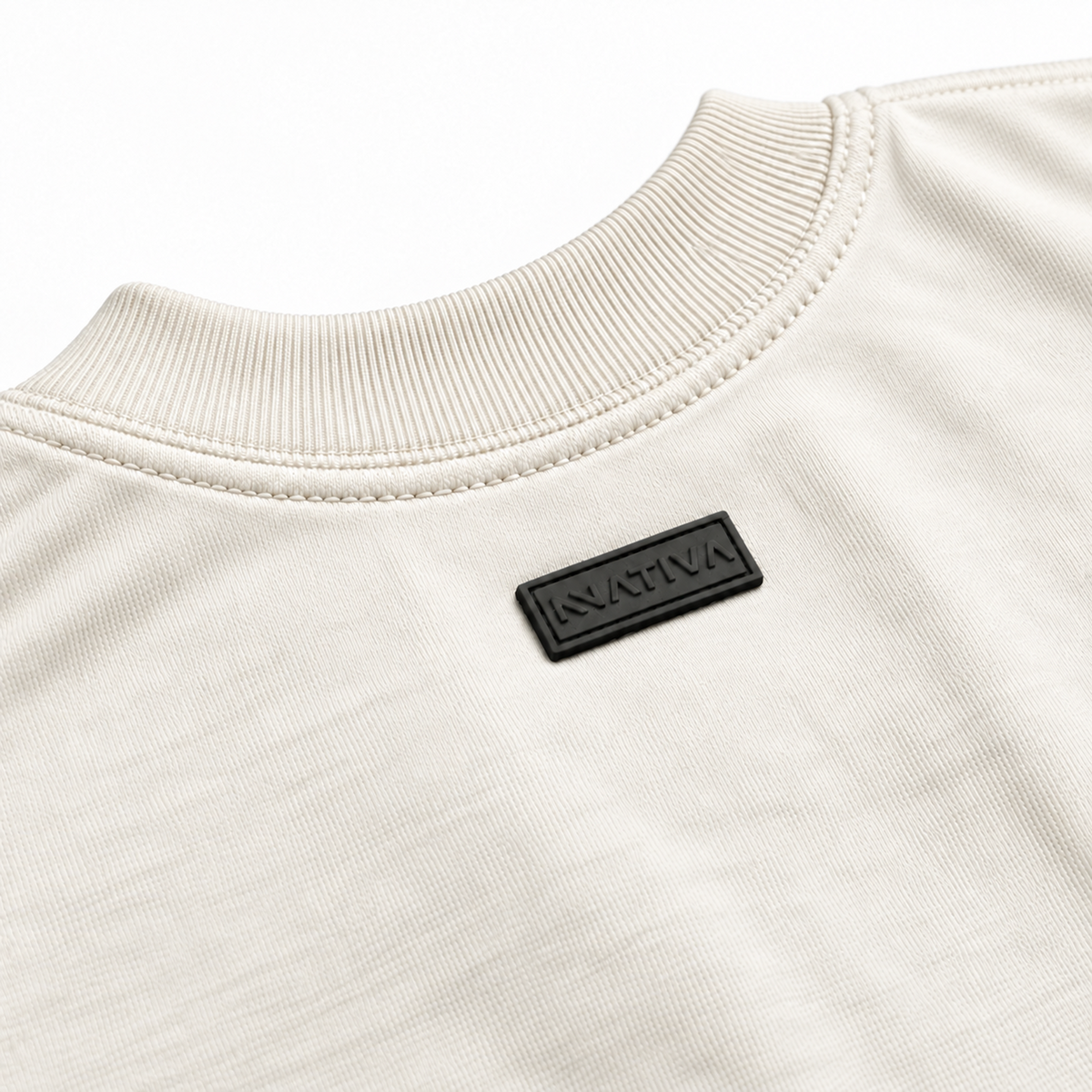 POLERA BOXYFIT BLANCO MOTION STATE® 100% ALGODÓN