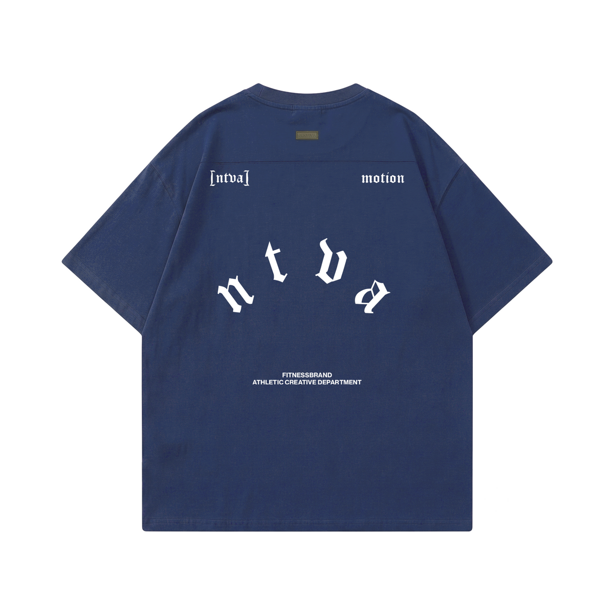 POLERA OVERSIZE GOTHIC AZUL® 100% ALGODÓN