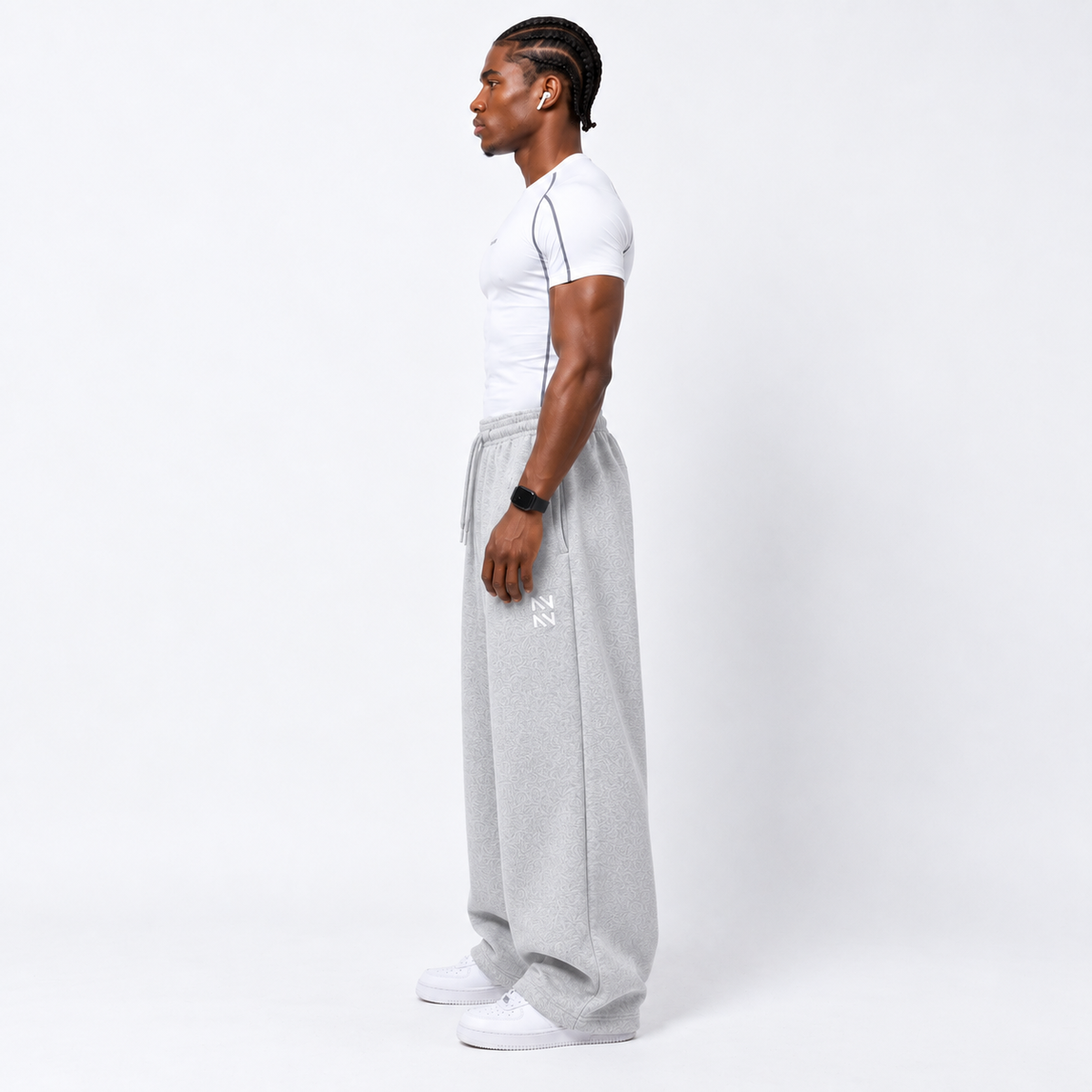 PANTALON BUZO BAGGY GRIS v2