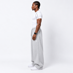 PANTALON BUZO BAGGY GRIS v2