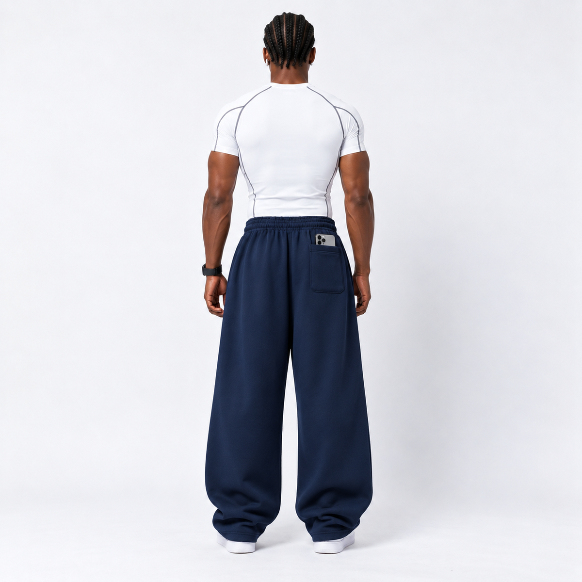 PANTALON BUZO BAGGY MARINO v2