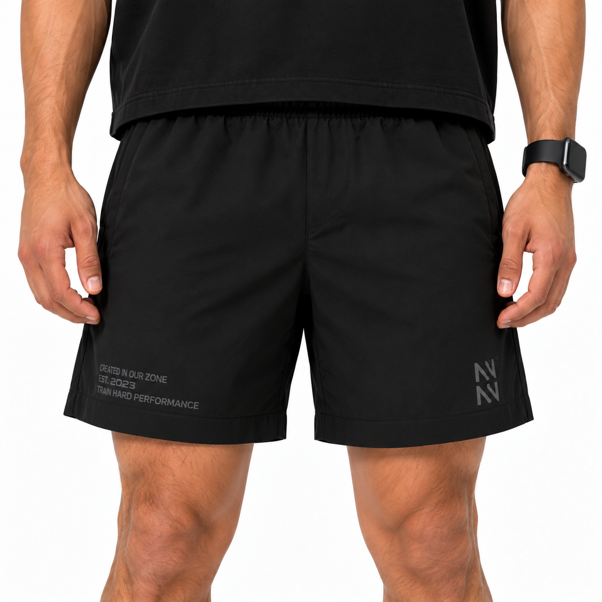 SHORT DEPORTIVO NEGRO V2