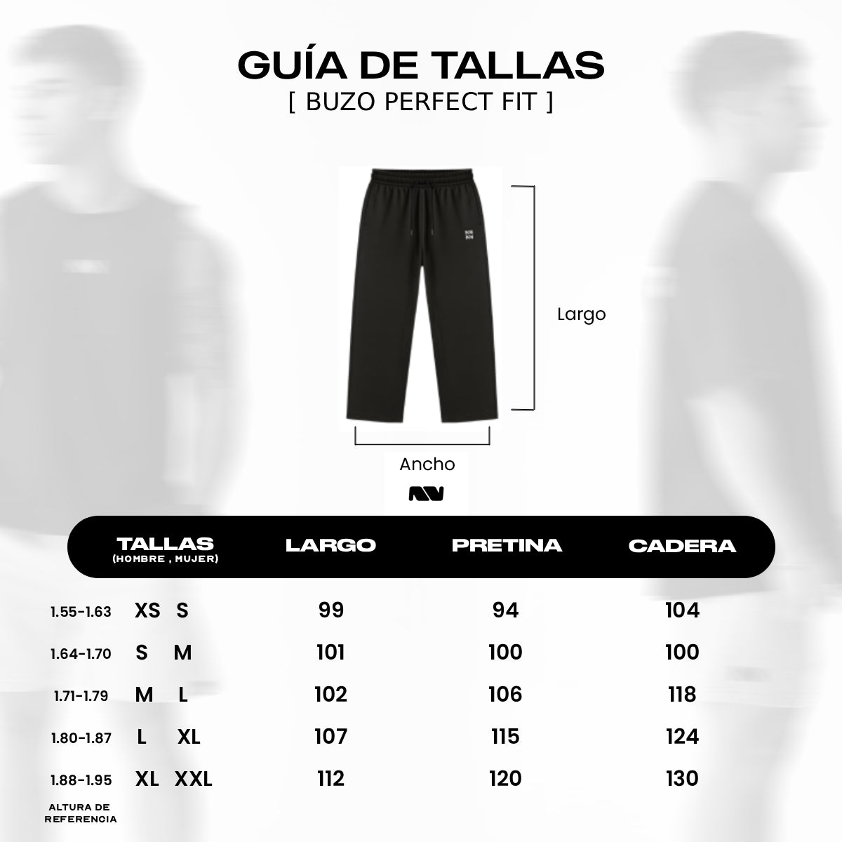 Buzo Perfect Fit Negro | Nativa Elements