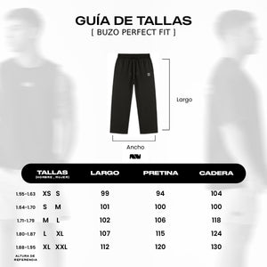 Buzo Perfect Fit Negro | Nativa Elements