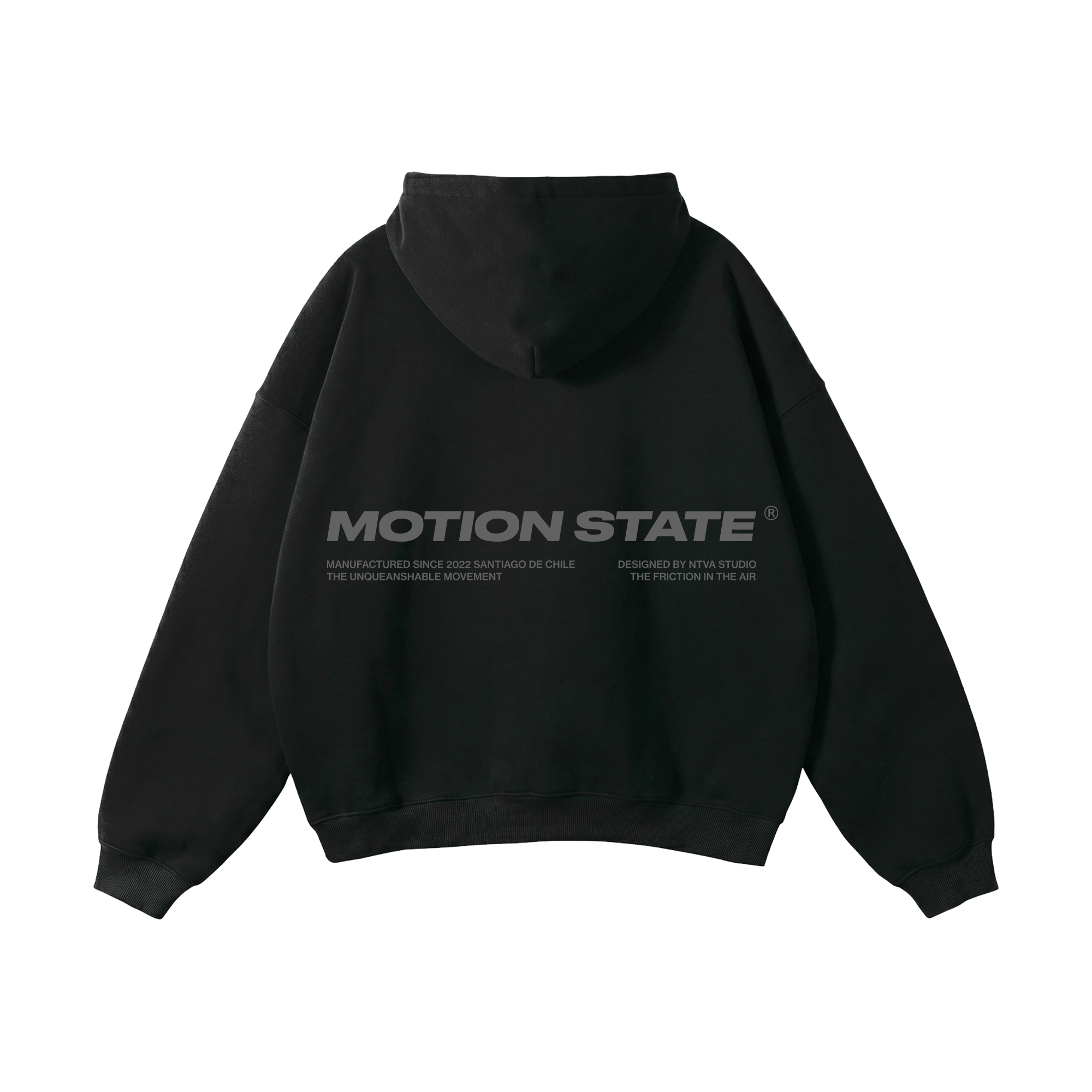 POLERÓN OVERSIZE MOTION™ NEGRO