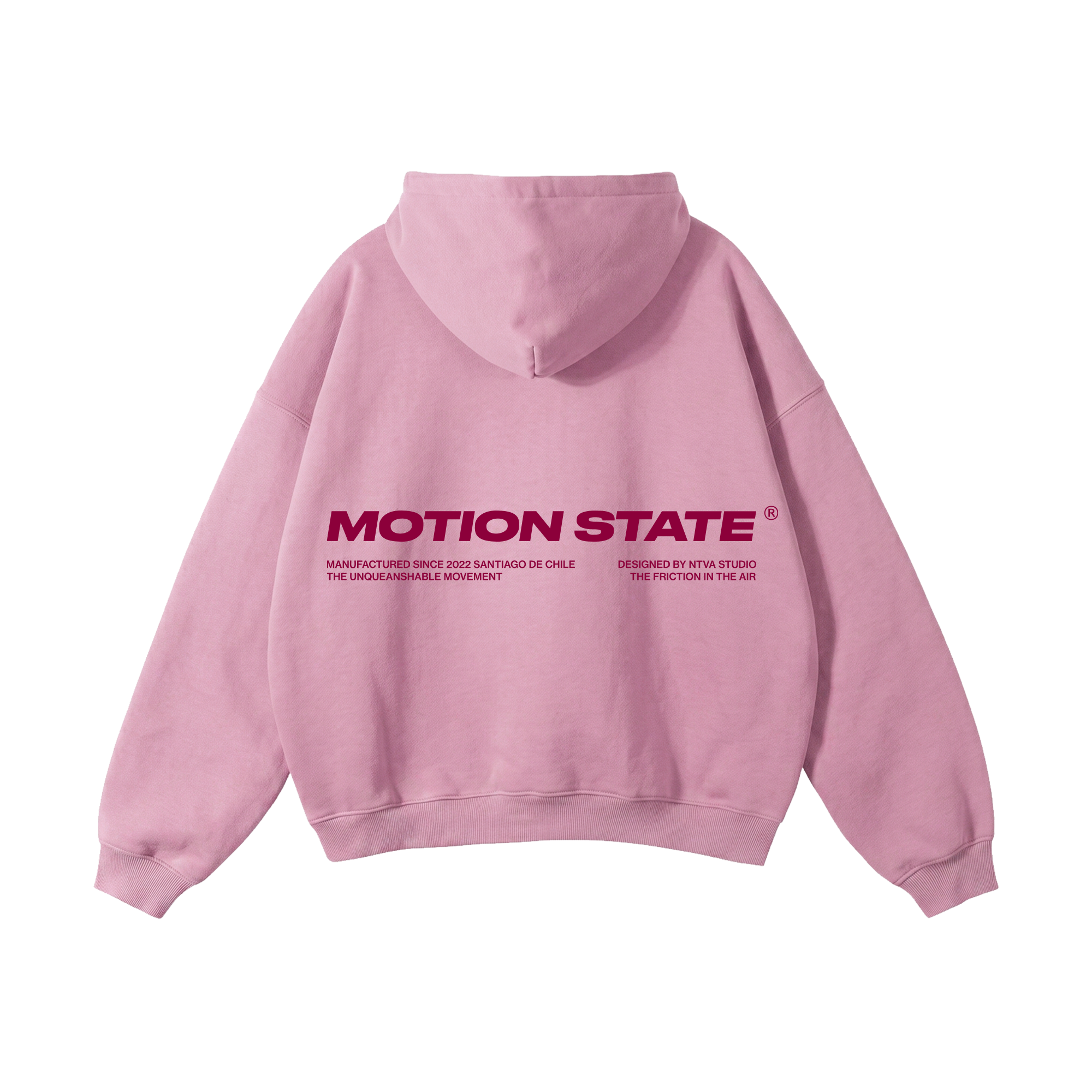 POLERÓN OVERSIZE MOTION™ ROSADO