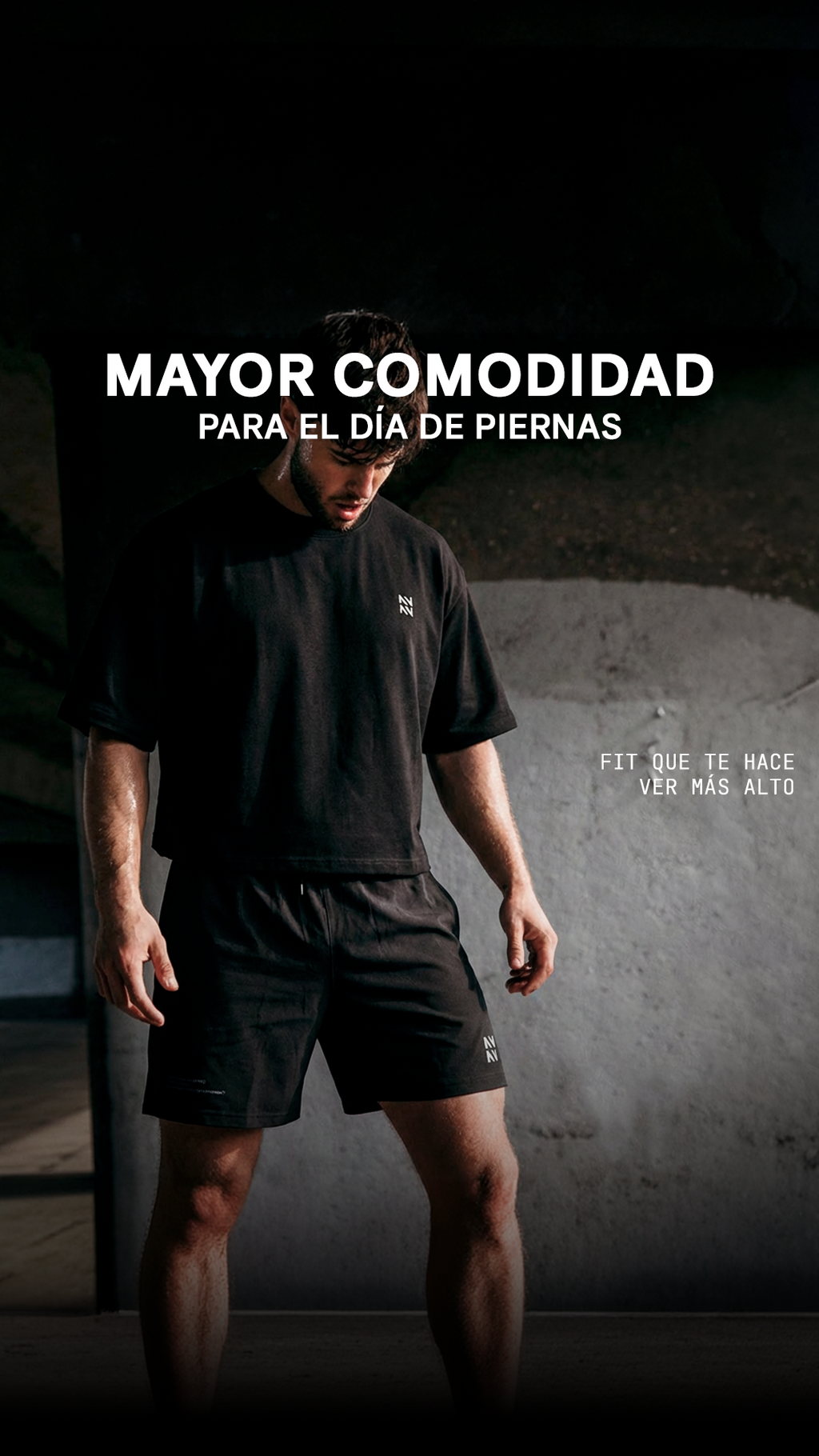 Polera Boxyfit Zone™ Verde — vista lateral | Nativa Elements