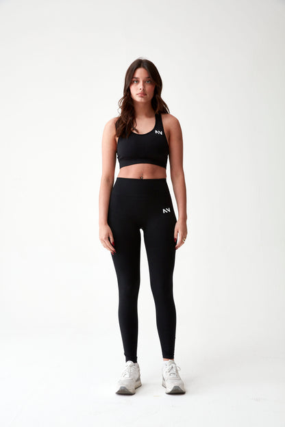 LEGGINS SEAMLESS NEGRO