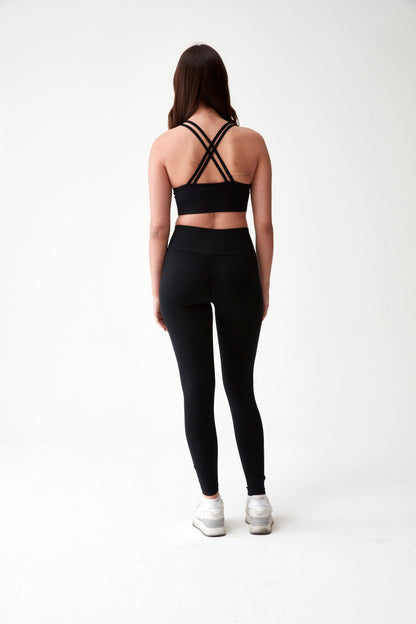 LEGGINS SEAMLESS NEGRO