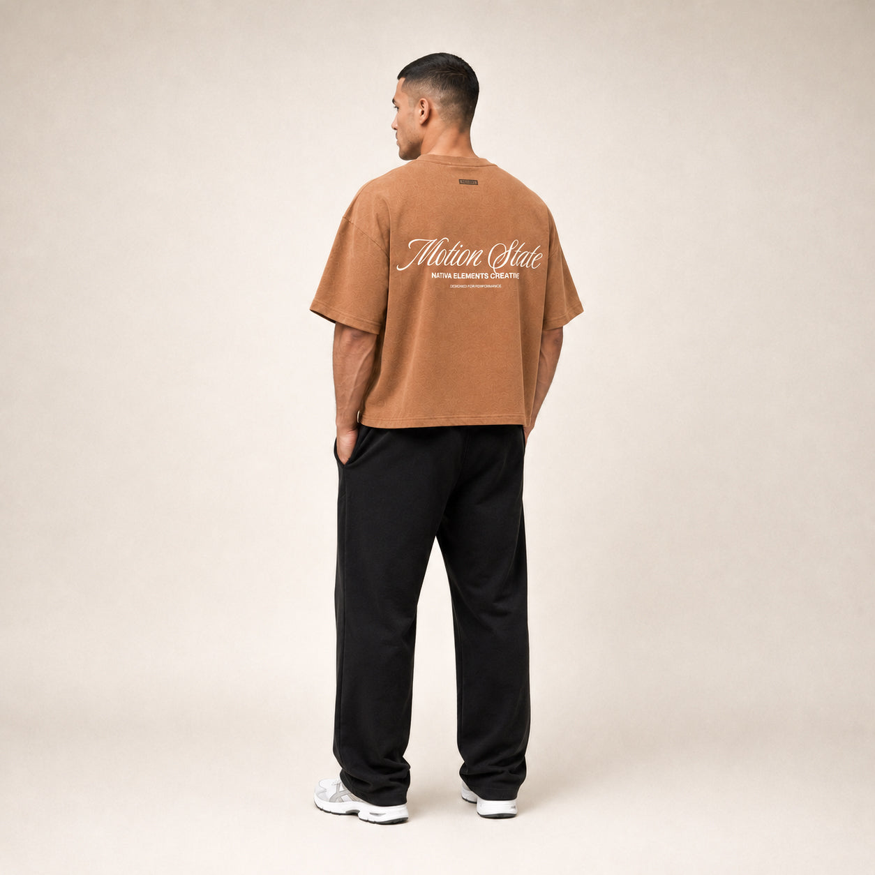 POLERA BOXYFIT MOKKA MOTIONSTATE® 100% ALGODÓN