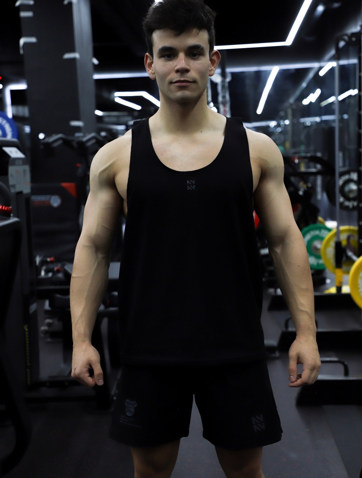 MUSCULOSA STRINGER NEGRA