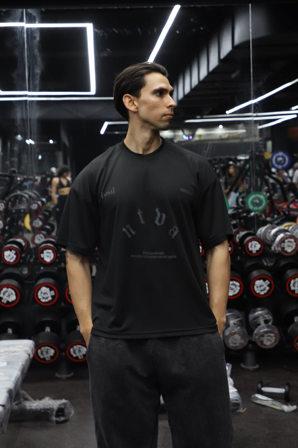 DRYFIT OVERSIZE NEGRA