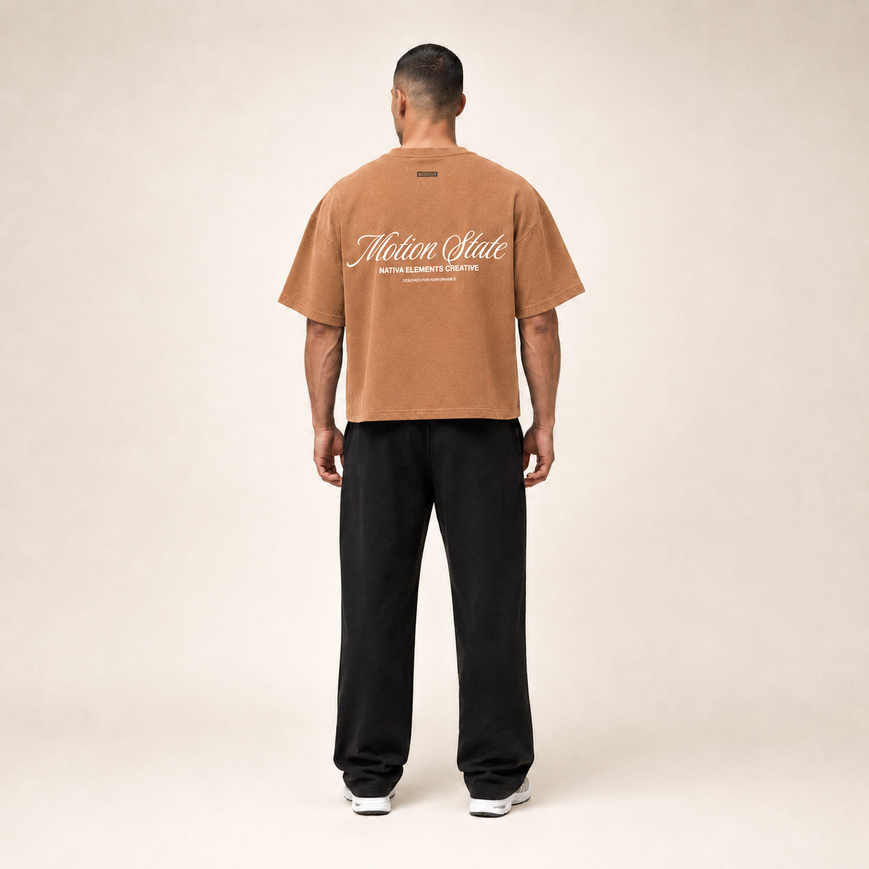 POLERA BOXYFIT MOKKA MOTIONSTATE® 100% ALGODÓN