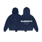 HOODIE ELEMENTS™ BOXY FIT NAVY