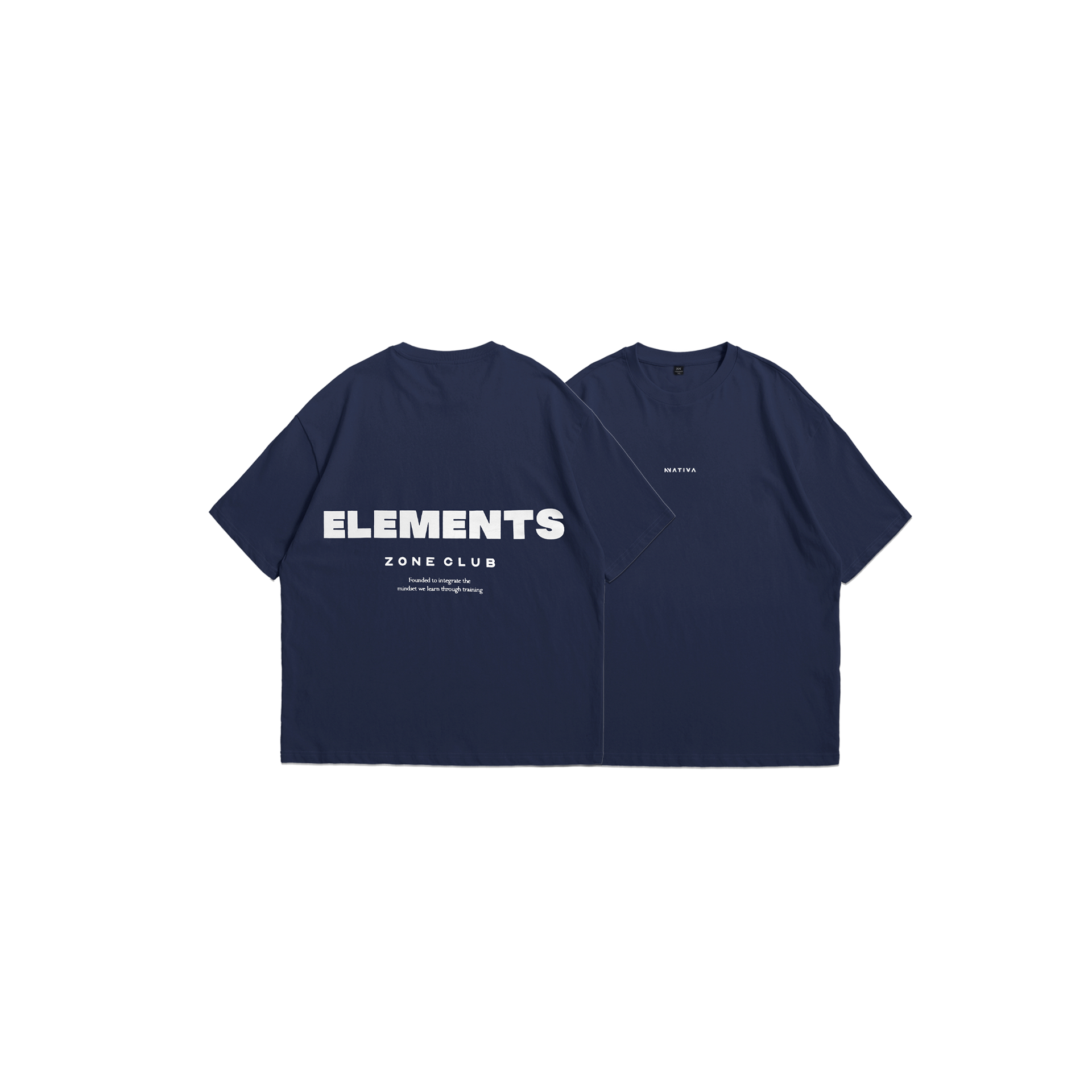 POLERA OVERSIZE ELEMENTS™ AZUL
