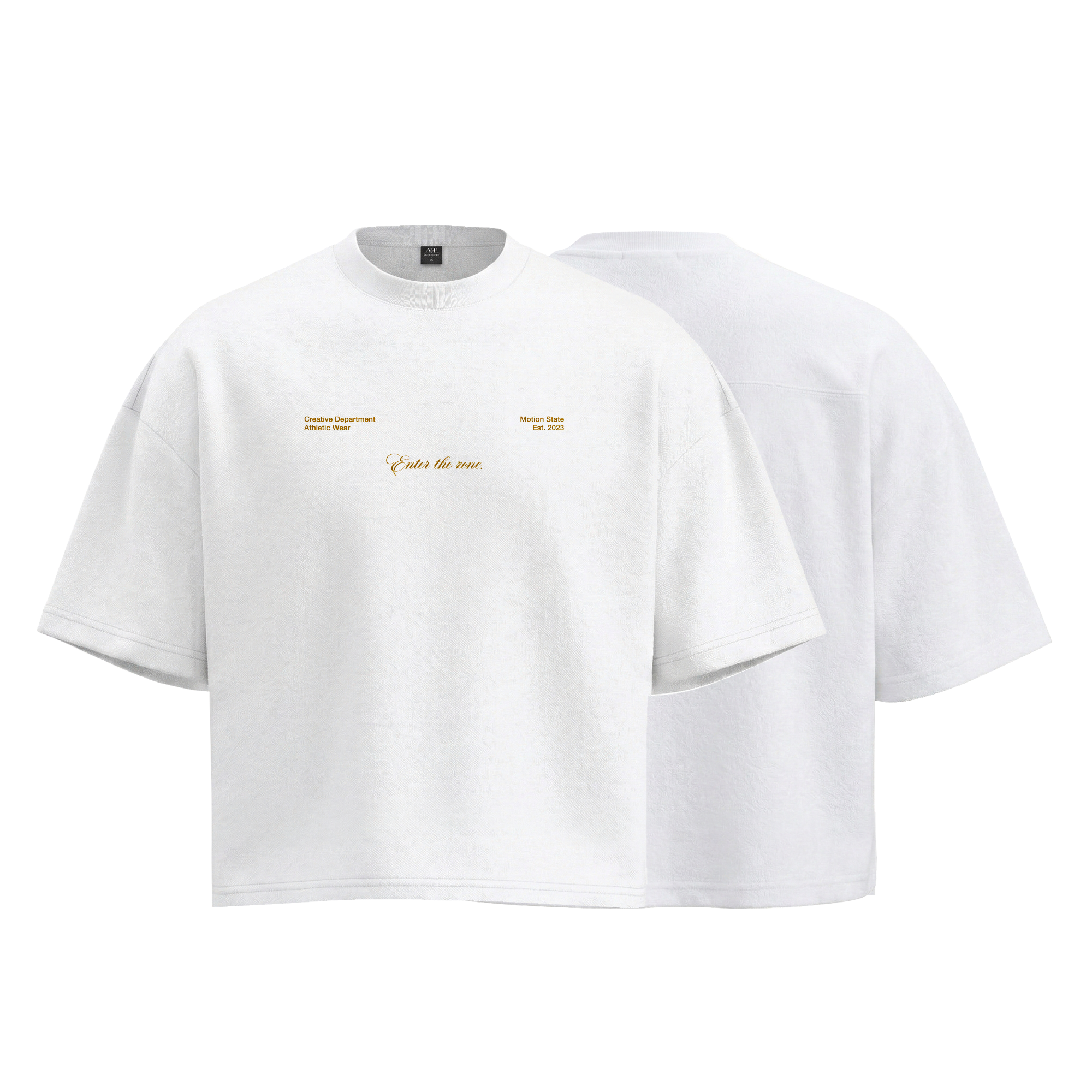 POLERA BOXYFIT ZONE™ BLANCA