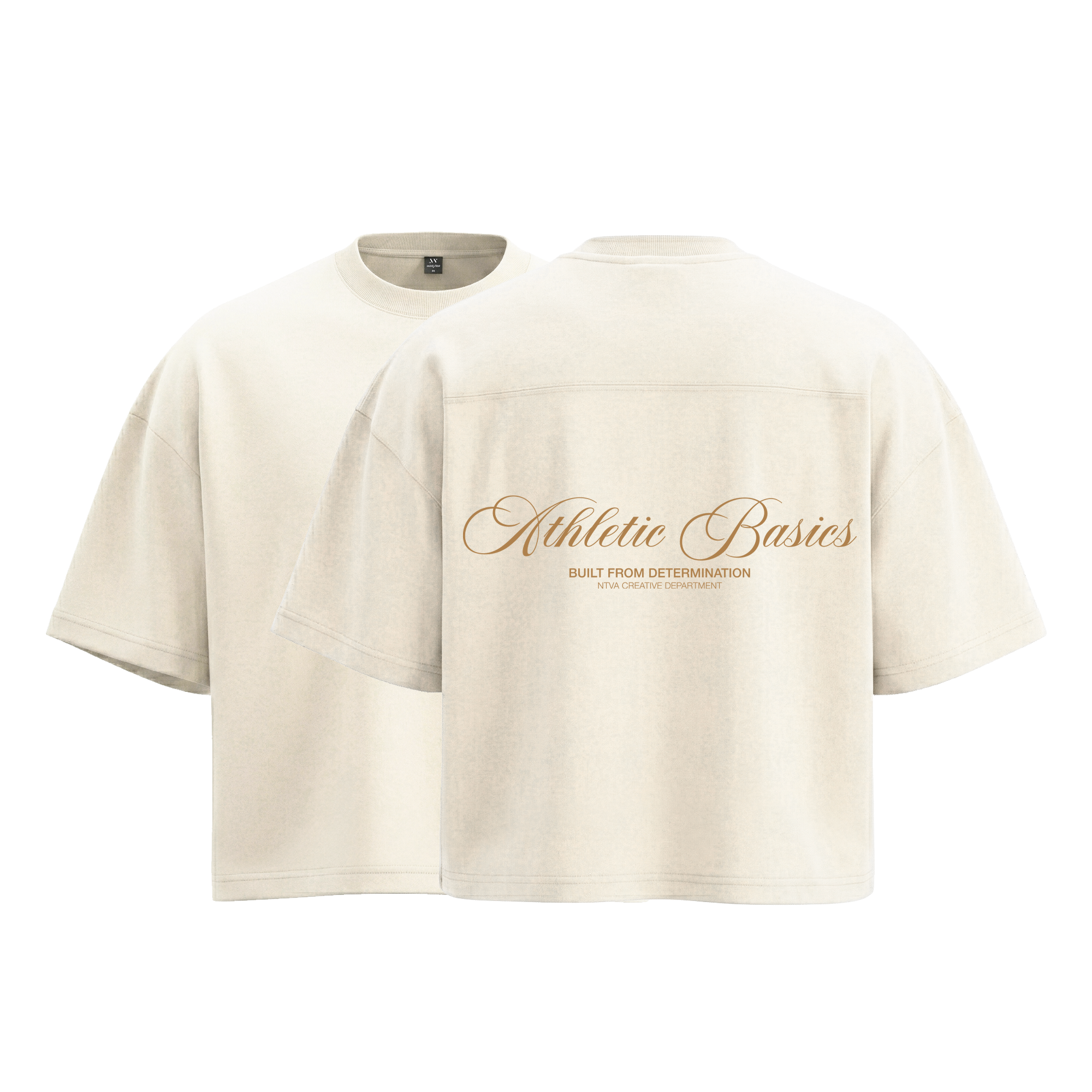 POLERA BOXYFIT BASICS™ CREMA