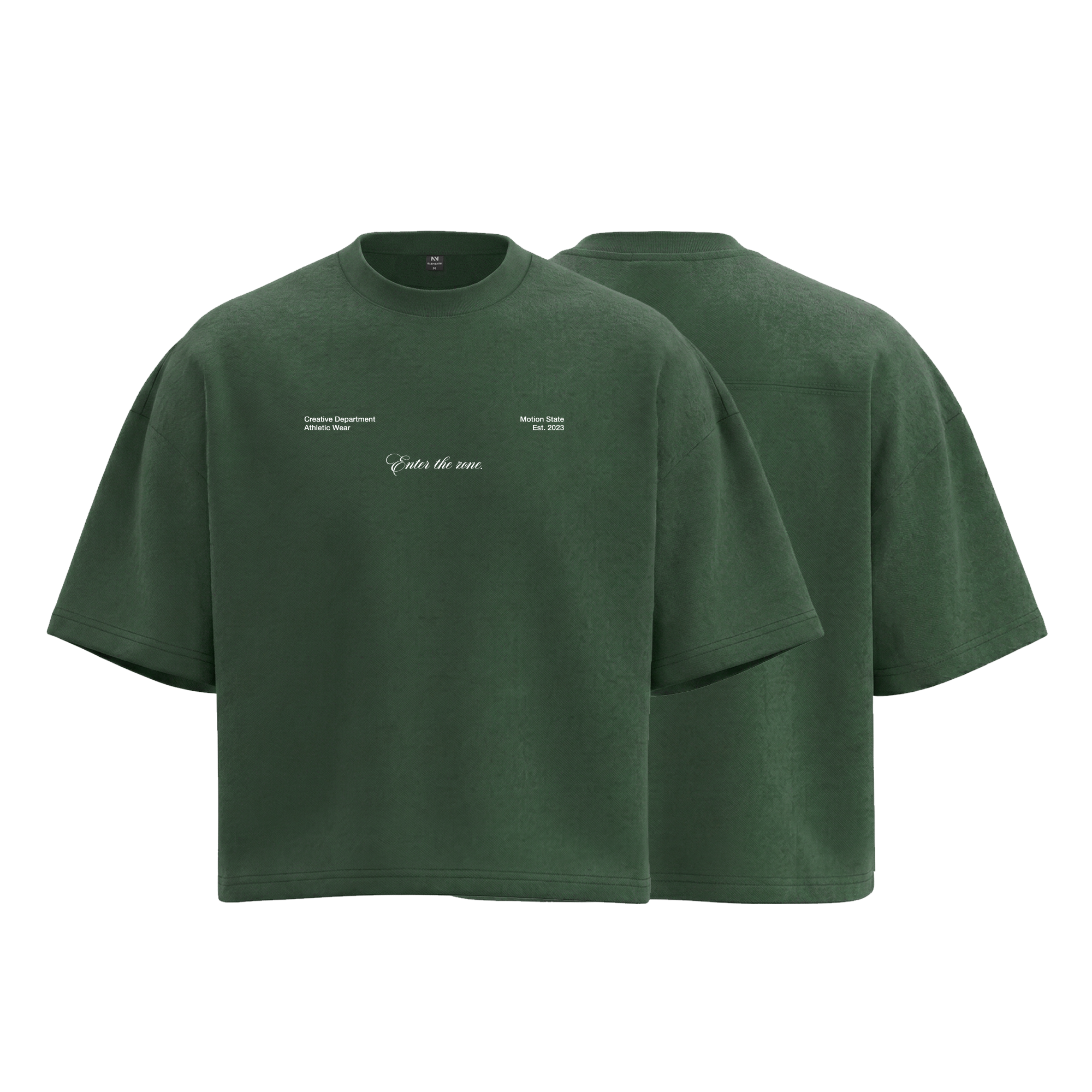 POLERA BOXYFIT ZONE™ VERDE