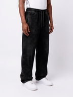 BUZO RECTO NEGRO WASHED PERFECT FIT® 100% ALGODON