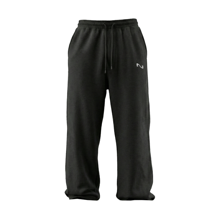 BUZO FIT RECTO NEGRO 100% ALGODÓN