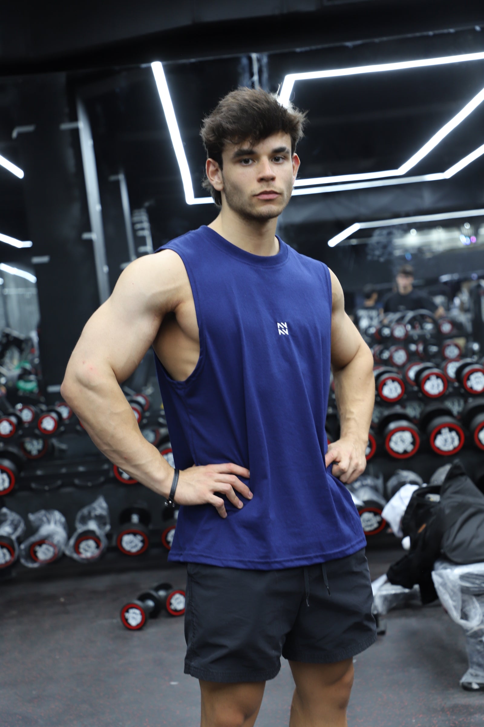 MUSCULOSA REGULAR NAVY