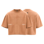 POLERA BOXYFIT MOKKA BASIC® 100% ALGODÓN