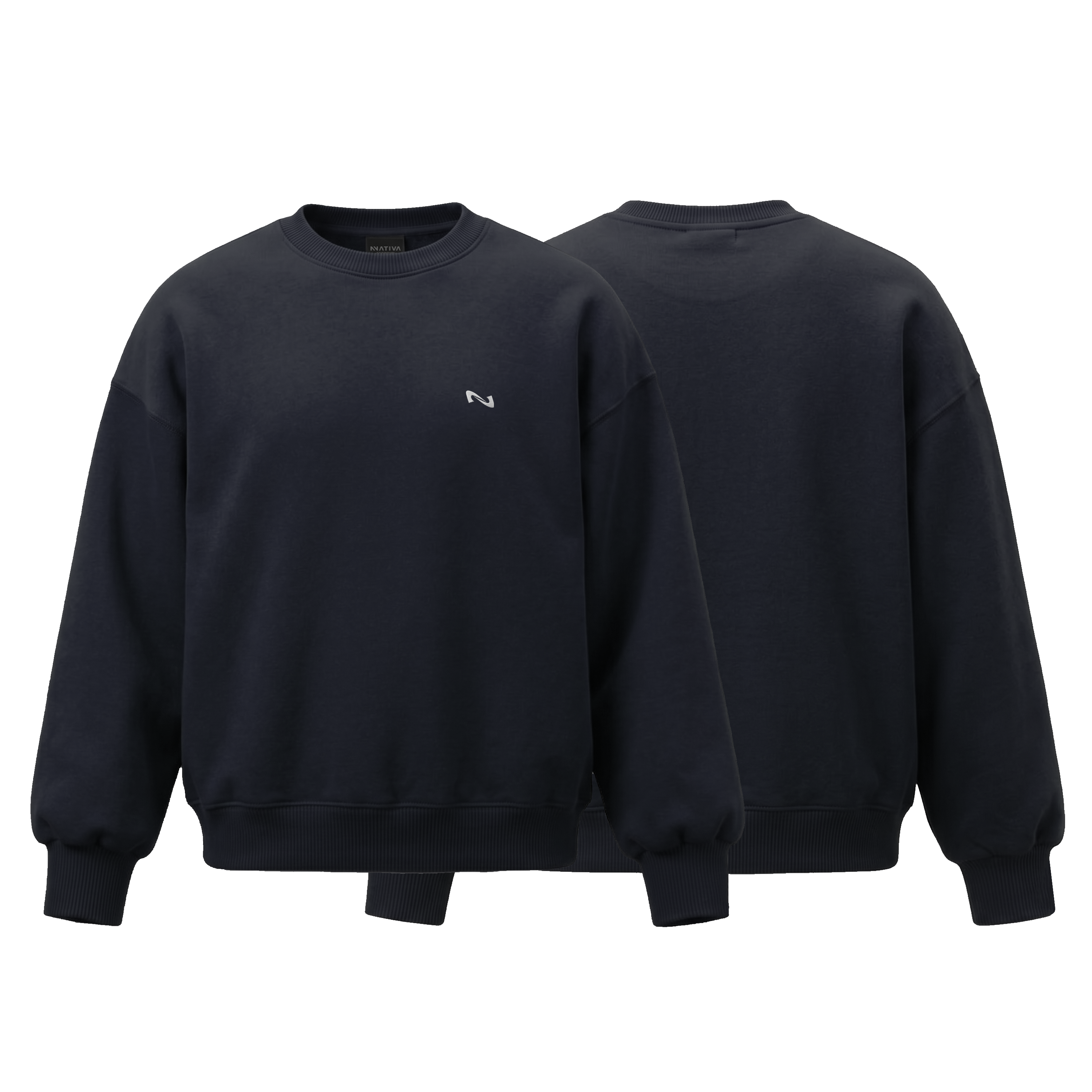 CREWNECK MARINO BASIC® POLERÓN OVERSIZE