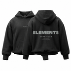 POLERON NEGRO ELEMENTS® 100% ALGODÓN