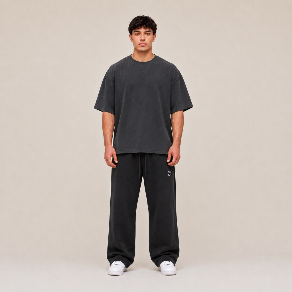 POLERA OVERSIZE MARINO ELEMENTS® 100% ALGODÓN