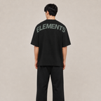 POLERA OVERSIZE NEGRA LEGEND® 100% ALGODÓN