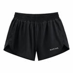 SHORT DEPORTIVO NEGRO MUJER NATIVA