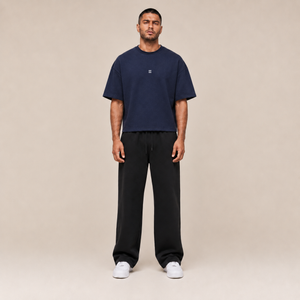 POLERA BOXYFIT MOTION® AZUL MARINO