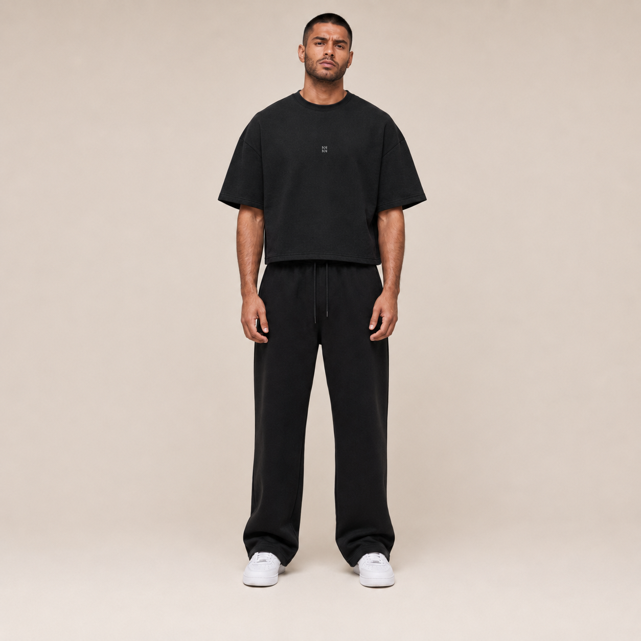 POLERA BOXYFIT MOTION® NEGRA