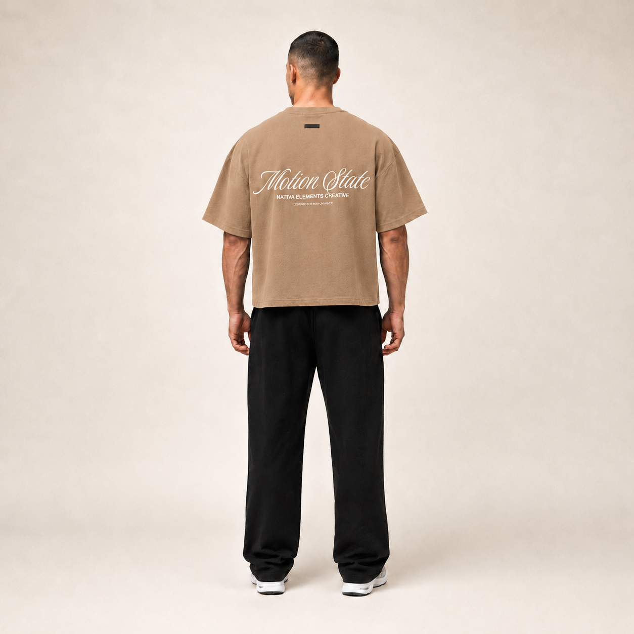 POLERA BOXYFIT MOKKA MOTIONSTATE® 100% ALGODÓN