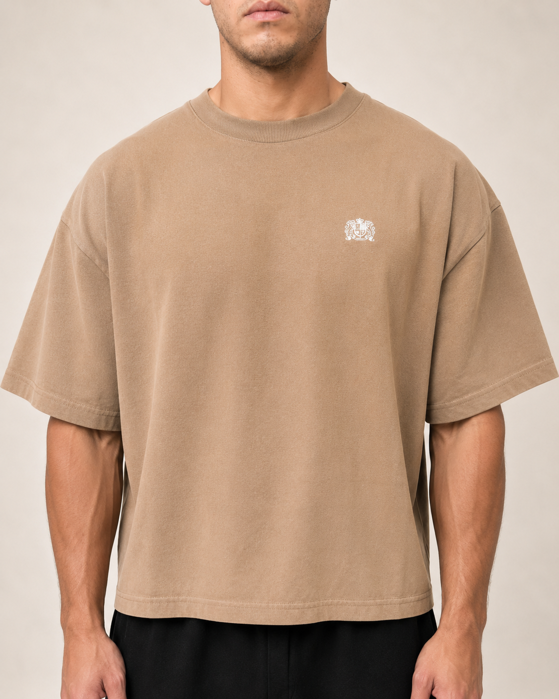 POLERA BOXYFIT MOKKA MOTIONSTATE® 100% ALGODÓN