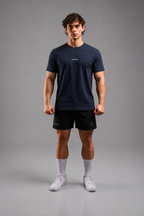 POLERA BASICA REGULAR FIT MARINO OSCURO
